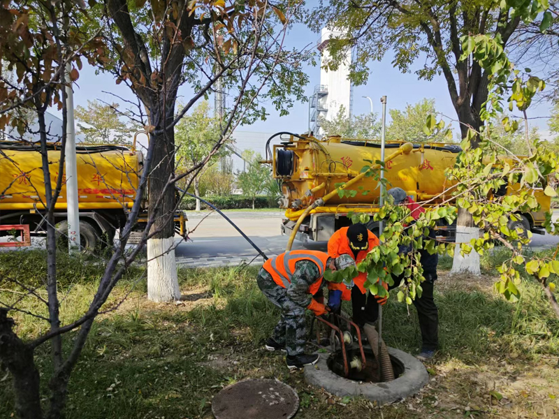 湖南路厂区管道清洗